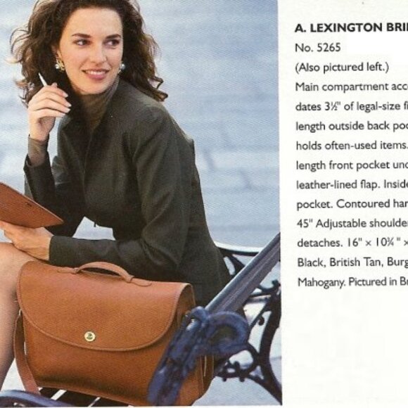 Vintage Coach Lexington Brief Messenger - Picture 5 of 16